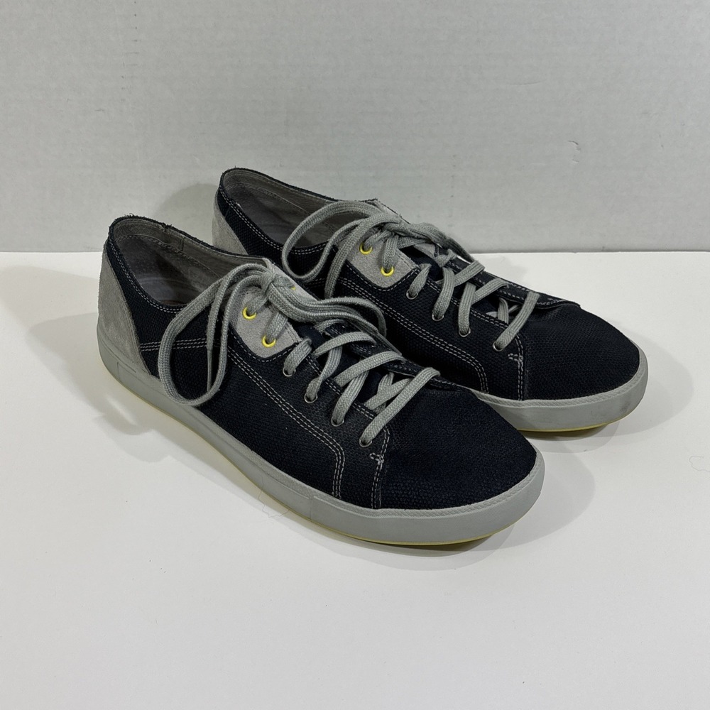 Mens Ahnu Stockton Sneakers Blue Grey Size 11.5 Need Insoles